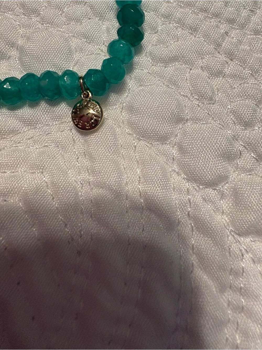 J.Crew Bracelet Bundle Yellow Resin Statement Bracelet Aqua Beaded Bracelet